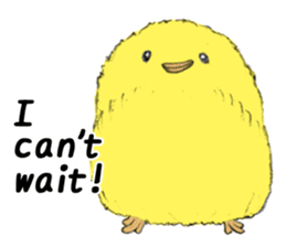 Dear Piyo Japan "English Version" sticker #9155662