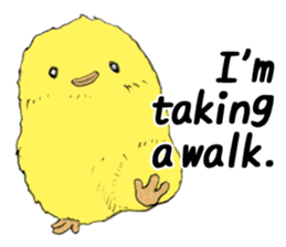 Dear Piyo Japan "English Version" sticker #9155663