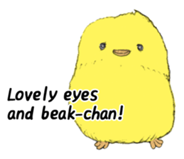 Dear Piyo Japan "English Version" sticker #9155665