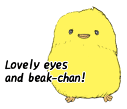 Dear Piyo Japan "English Version" sticker #9155665