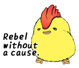 Dear Piyo Japan "English Version" sticker #9155667