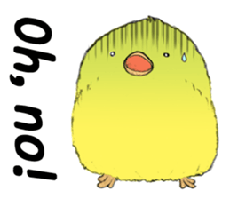 Dear Piyo Japan "English Version" sticker #9155669