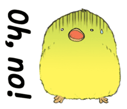 Dear Piyo Japan "English Version" sticker #9155669