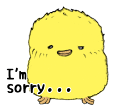 Dear Piyo Japan "English Version" sticker #9155670