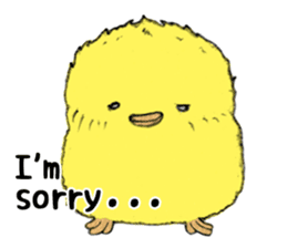 Dear Piyo Japan "English Version" sticker #9155670