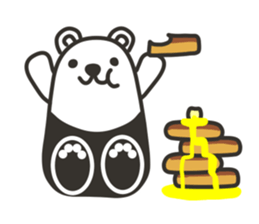 Tights-kuma inTraditional Chinese sticker #9156061