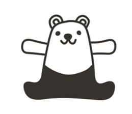 Tights-kuma inTraditional Chinese sticker #9156064