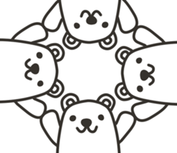 Tights-kuma inTraditional Chinese sticker #9156068