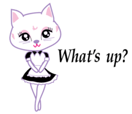 Cute Cat Maid sticker #9156275