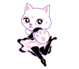 Cute Cat Maid sticker #9156291
