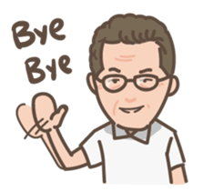 happy mom & dad sticker #9156468