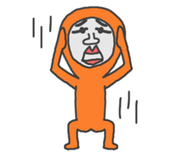 Man of tights 2 sticker #9157541