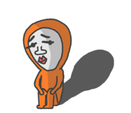 Man of tights 2 sticker #9157542