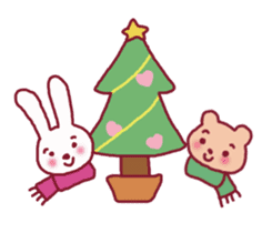 Christmas and New year season sticker #9158323