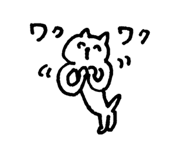 Invitation Cat's sticker #9159217