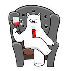 The stickers for businessman.It's kumazo