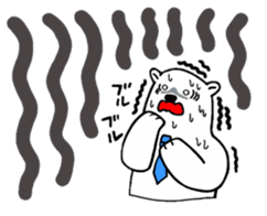 The stickers for businessman.It's kumazo sticker #9159281