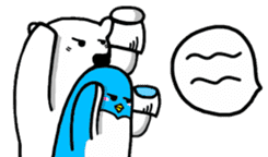 The stickers for businessman.It's kumazo sticker #9159296