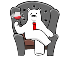 The stickers for businessman.It's kumazo sticker #9159300