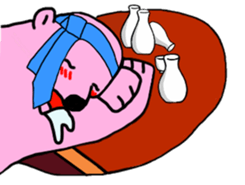 The stickers for businessman.It's kumazo sticker #9159303