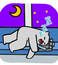 The stickers for businessman.It's kumazo sticker #9159304