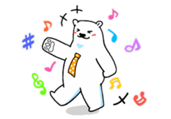 The stickers for businessman.It's kumazo sticker #9159307