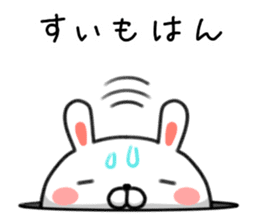 Rabbit of Kagoshima valve sticker #9159645