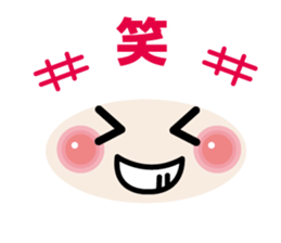 Easy to use! Face mark stickers [Winter] sticker #9160177