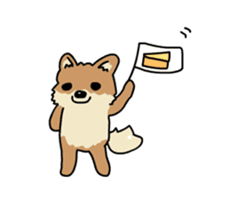 Cheese&Pomeranian sticker #9160207