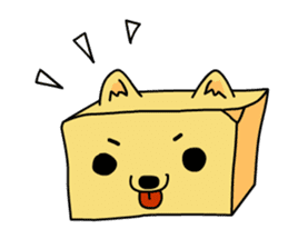 Cheese&Pomeranian sticker #9160221