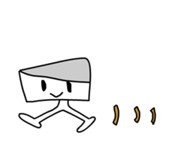 Cheese&Pomeranian sticker #9160222