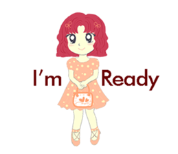 Ayane - Chibi girl by EileenElin sticker #9160397