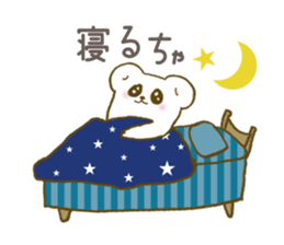 Grouse parent-child & cute ermine/winter sticker #9160755