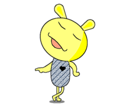 Humor rabbit sticker #9161072