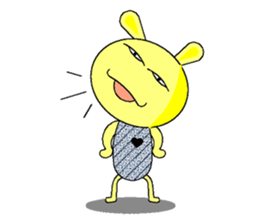 Humor rabbit sticker #9161073
