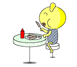 Humor rabbit sticker #9161075