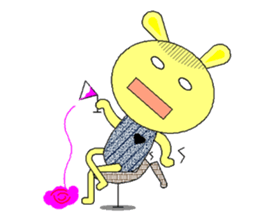 Humor rabbit sticker #9161076