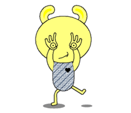 Humor rabbit sticker #9161098