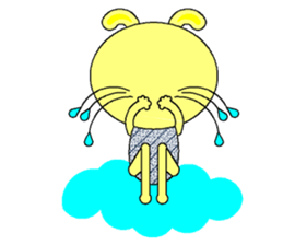 Humor rabbit sticker #9161102