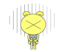 Humor rabbit sticker #9161103