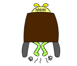 Humor rabbit sticker #9161106