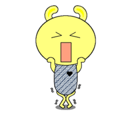 Humor rabbit sticker #9161108