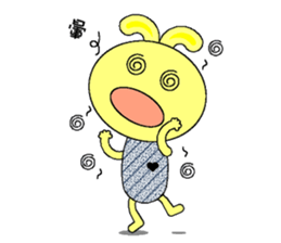 Humor rabbit sticker #9161110