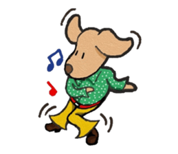 "Makham" Hyper Dog sticker #9161259