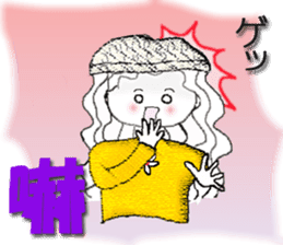 Taiwan girl (winter) sticker #9161822