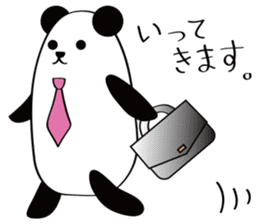 Daily conversation of the tsu-tsu panda sticker #9162272