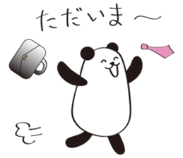 Daily conversation of the tsu-tsu panda sticker #9162273