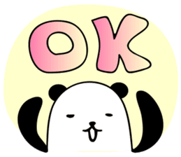 Daily conversation of the tsu-tsu panda sticker #9162275