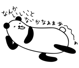 Daily conversation of the tsu-tsu panda sticker #9162278