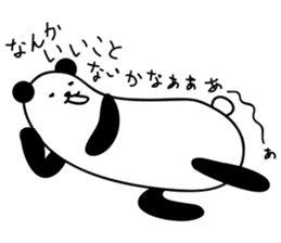 Daily conversation of the tsu-tsu panda sticker #9162278